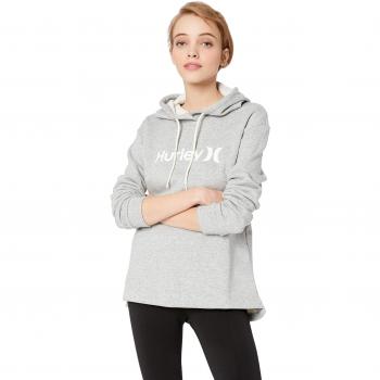 Hurley W One&Only Fleece Pullover Sudaderas, Mujer, dk Grey Heather, M