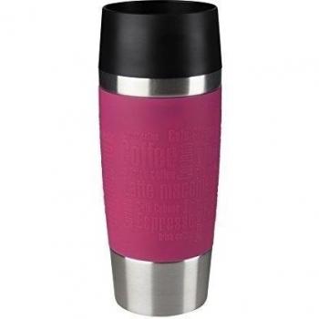 EMSA 358895 - Taza térmica, 360 ml, color rosa