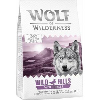 Wolf of Wilderness Mini Wild Hills Duck - 1 kgWolf of Wilderness Mini Wild Hills Duck - Economy Pack: 5 x 1 kg