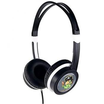 Gembird MHP-JR-BK Auriculares Diadema para Niños con Limitador de Volumen Alámbricos Negro