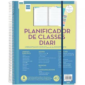 Planificador Diario de Clases para Profesores en Catalán