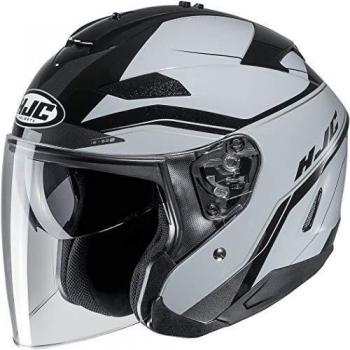 Casco de moto HJC IS-33 II KORBA MC5, Negro/Gris, S