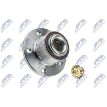 Juego de Cojinetes de Rueda NTY KLP-AU-007 para VW, AUDI y SKODA (Incluye 2Q0407621A, 6C0407621, 6Q0407621