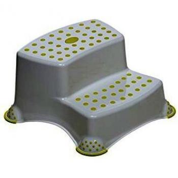 Safety 1st 32110144 2 niveles de taburete, color verde/blanco