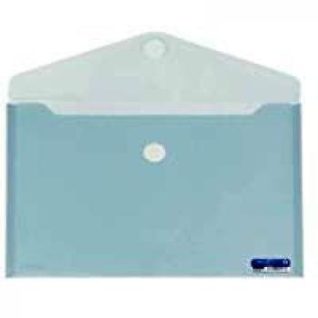Office Box 90161 - Sobre plastico A4+ com cierre de velcro, color translucido blanco