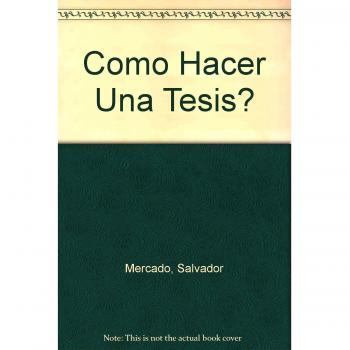 Como hacer una tesis