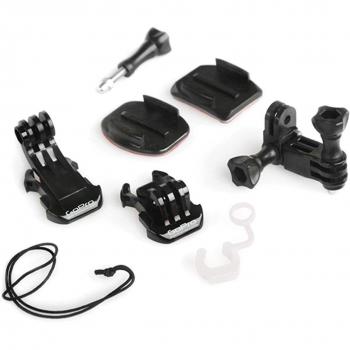 GoPro Grab Bag of Mounts - Soporte para videocámaras GoPro Hero, Negro