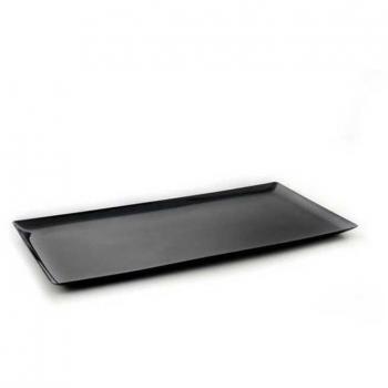 Bandeja Catering Rectangular Negra 48x24x1,7 B6