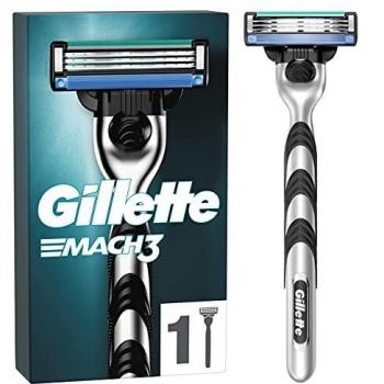 Gillette Mach3 Maquinilla de Afeitar Hombre con 3 Hojas y Mango Ergonómcico