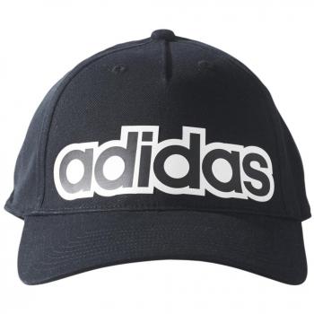 adidas Linear Cap - Gorra unisex, color negro / blanco, talla OSFM