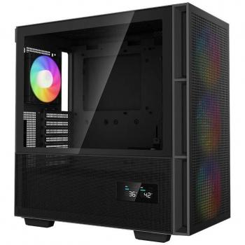 DeepCool CH560 Digital Black Mid Tower Gaming Case Tempered Glass 4x ARGB Fans E-ATX/ATX/MicroATX