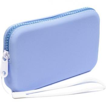 LIBELULLA Cartera de mano con asa flexible y diseño de silicona