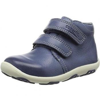 Superfit DONNY - Zapatos primeros pasos de cuero para niño azul Blau