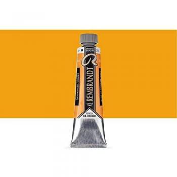 Talens Rembrandt - Excelentes colores de pintura al óleo - 40 ml - 210 Amarillo cadmio oscuro