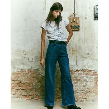 Pantalón Vaquero Wide Leg Tiro Alto para Mujer de Pepe Jeans