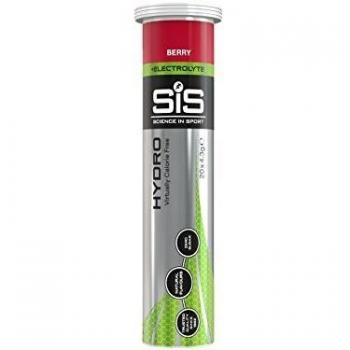 Sis Science In Sport GO Hydro, Tabletas efervescentes de electrolitos para Mejor Hidratación y Recuperación, Apto para Veganos y Vegetarianos, Sabor a Frutas del Bosque - 20 tabletas