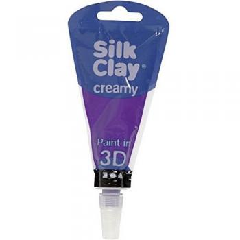 Arcilla Silky Crema Lila, 35 ml, 1 Unidad