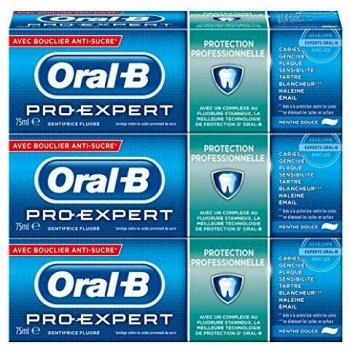 Oral-B Pro Experto Profesional Pasta de dientes Protección de menta dulce 75 ml - Pack de 3