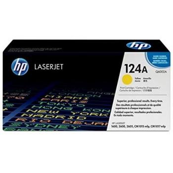 HP Hewlett Packard Toner incl. drum Q6002A yellow