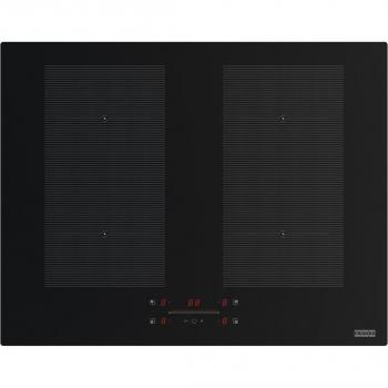 Placa de inducción Franke Mythos FMA 654 I F con 2 zonas de cocción y cristal negro
