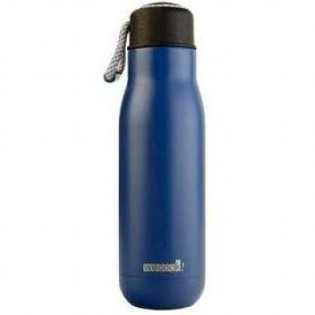 WECOOK! H&C Botella Agua Térmica Acero Inoxidable 350 ml, Cantimplora Termo con Aislamiento de Doble Pared, Mantiene 12 Horas Calor / 24