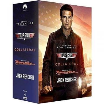 Coffret Tom Cruise : Jack Reacher + Collateral + Top Gun + Jours de tonnerre [Francia] [DVD]