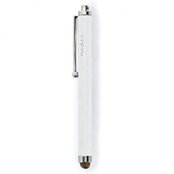 NEDIS STYLC100WT Lápiz Stylus | Punta con Revestimiento de Cobre | Blanco