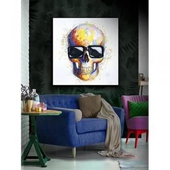 Schuller - Cuadros Decorativos - Pintura Acrílica - Catrina 100x100