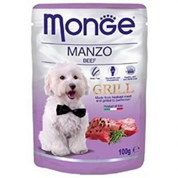 Monge Grill Perros Adultos Busta de Carne de Res 100g