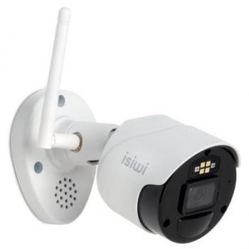 Cámara de vigilancia inalámbrica Isiwi ISW-BFA8MP Gen1 8MPx con función PIR, H.265, IP66 y audio bidireccional