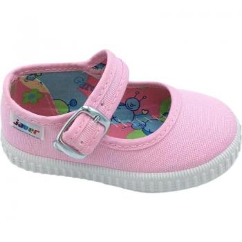 Deportivas de Niña Javer Mercedes Lona 62 Rosa