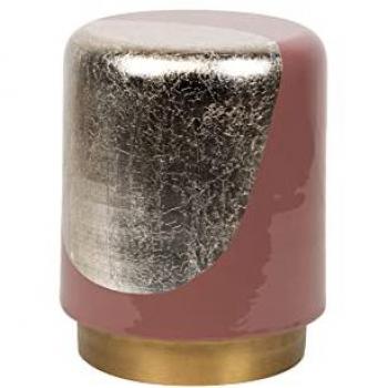 Taburete Auxiliar Metal Granate 34x34x45 cm