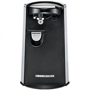 Rommelsbacher DO 65 Electric tin opener 60W Negro, Acero inoxidable - Abrelatas