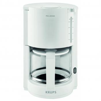 Krups F30901, 1050 W, 1 Liter, 60 Decibeles, Vidrio, Blanco