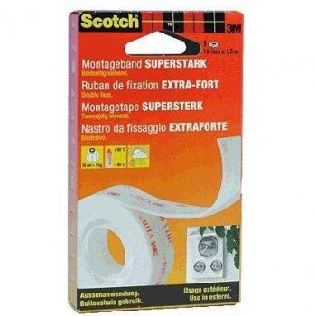 Scotch FT510094673 - Cinta adhesiva doble cara para exterior