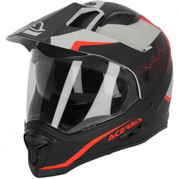 Acerbis Casco Adventure Reactive Negro-Rojo XS