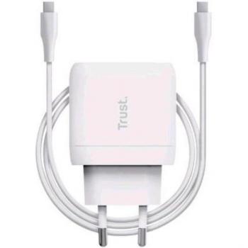 Cargador Trust Maxo USB-C 100W 2M Blanco