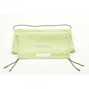 Voile Pare-Soleil avec Vichy Vert pour Poussette et Landau