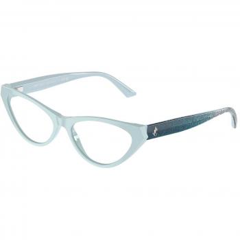 Jimmy Choo JC3005 5009 Women’s Eyeglasses Blue Size 53 (Frame Only) - Blue Light Block Available