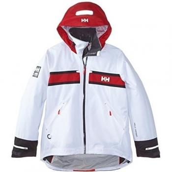 Helly Hansen W Salt Jacket - Chaqueta para mujer, color blanco, talla M