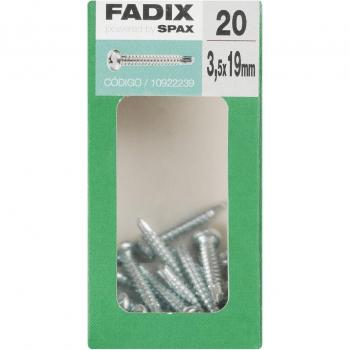 Tornillo Roscachapa Cabeza Redonda Ø3,5 x 19 mm - Caja 20 Uds