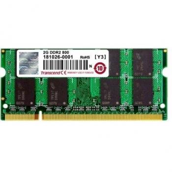 Transcend TS256MSQ64V8U - Memoria RAM de 2 GB