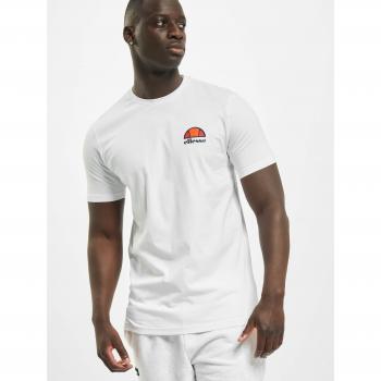 Camiseta Ellesse Canaletto para Hombre en Blanco de Algodón Suave