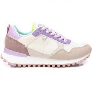 Zapatilla de mujer Xti 142572 Beige con cordón