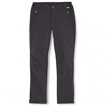 Regatta Men's Geo II Waterproof Softshell Walking Trousers, Ash, Size 38 R