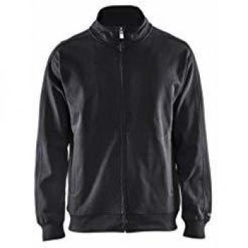 Blaklader Zip-Up Work Sweatshirt 3349 - Black XL