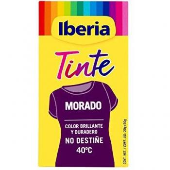 Iberia - Tinte Morado para ropa, 40°C