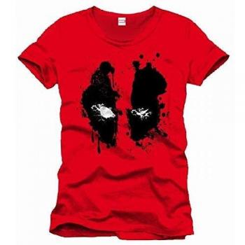 Marvel- Deadpool Splash Head Camiseta, Color