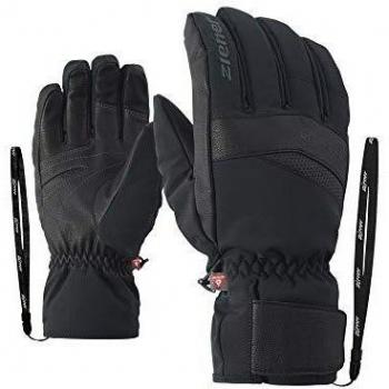 Ziener Gloves Grady Guantes De Esquí Gore Tex De Hombre, Black, 8