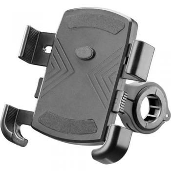 Soporte Universal para Smartphone de Manillar Interphone Moto Crab - Negro - Tamaño Único